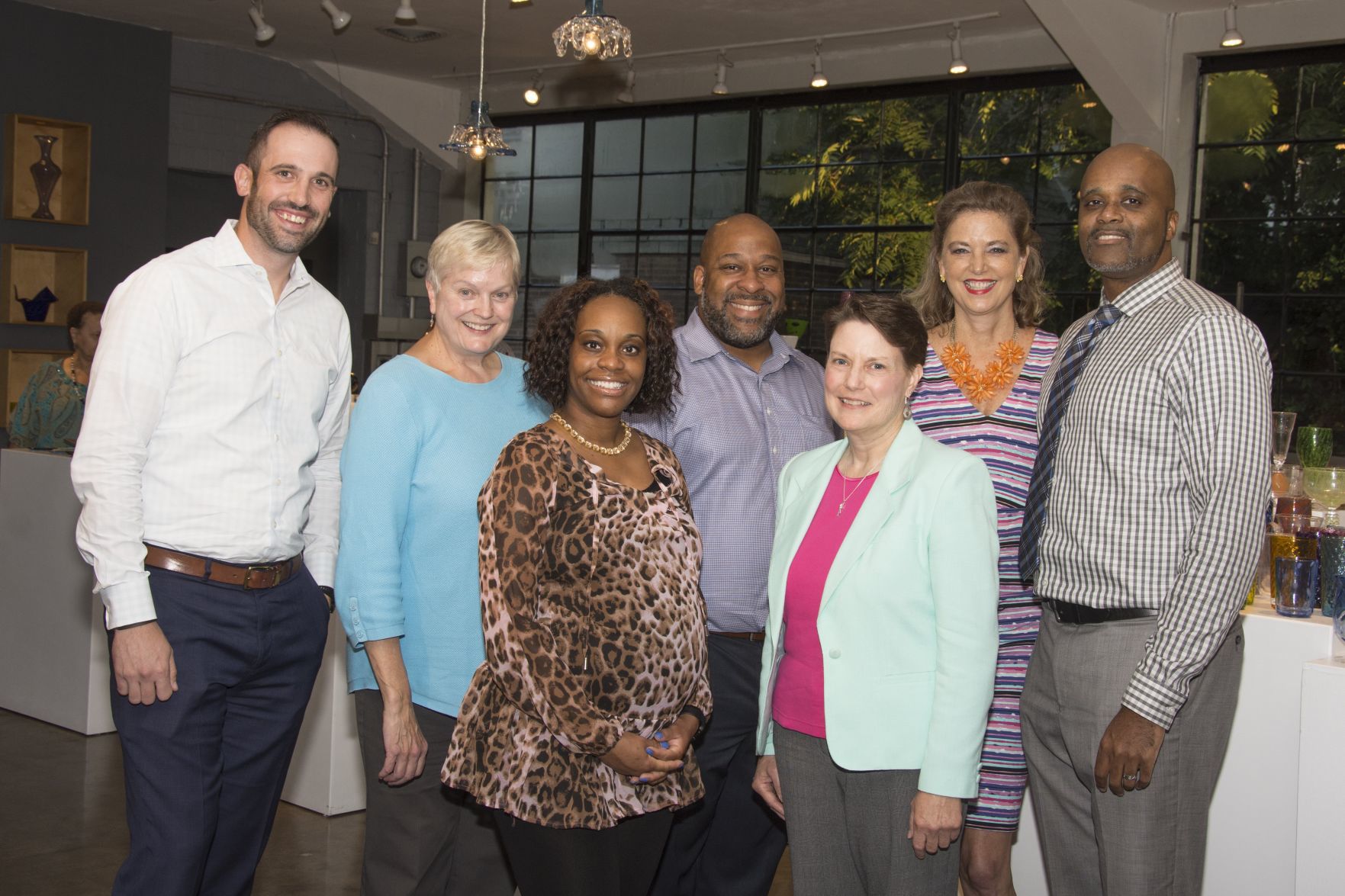 Tim Egart, Leah Lorendo, Kewana Reagans, Brandon Martin, Dawn Springfield, Cathryn Shaw, Michael Dozier